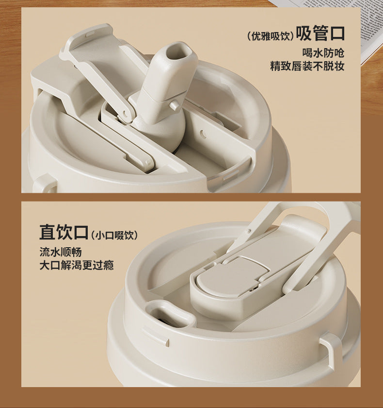 New stainless steel and ceramic coated thermos cups