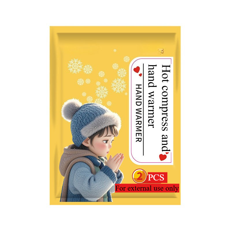 self-heating sticker hand warmer 2 pieces/bag