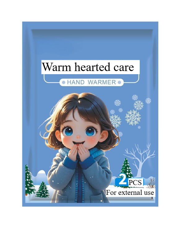 self-heating sticker hand warmer 2 pieces/bag