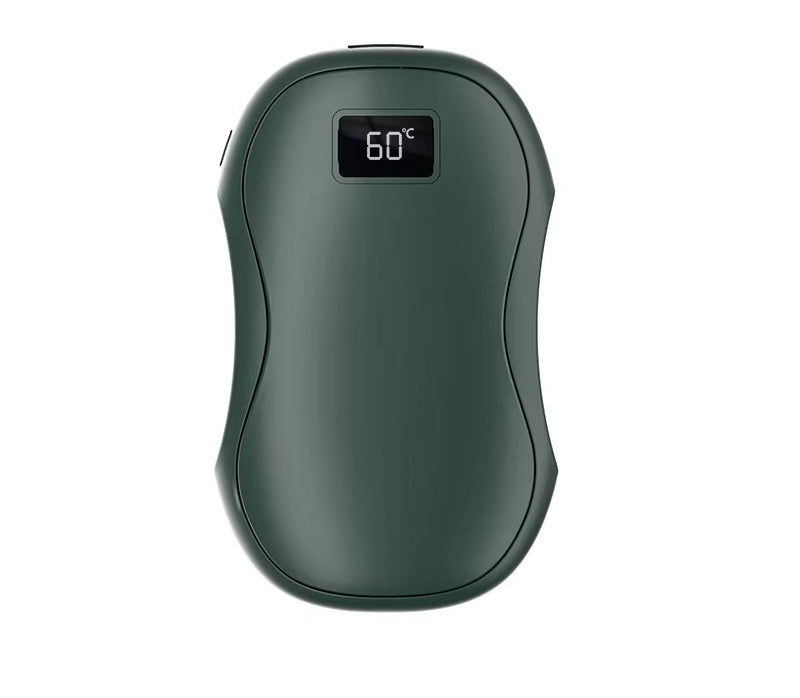Magnetic Detachable 2-in-1  Hand Warmer with Digital Display