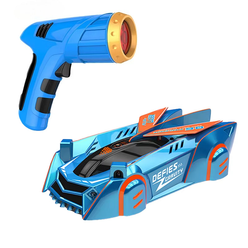 Light Guided Wall Climbing RC Car