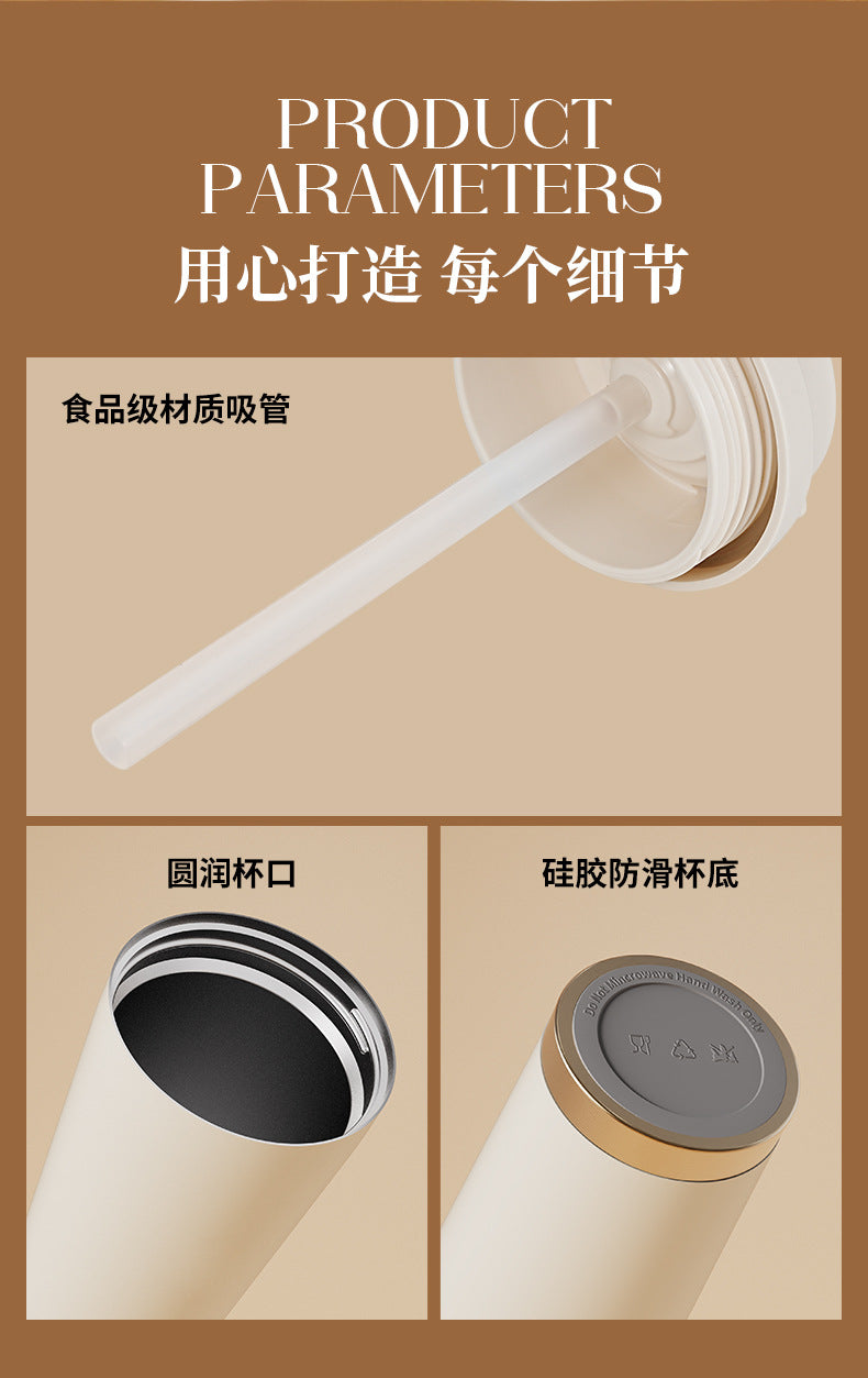 New stainless steel and ceramic coated thermos cups