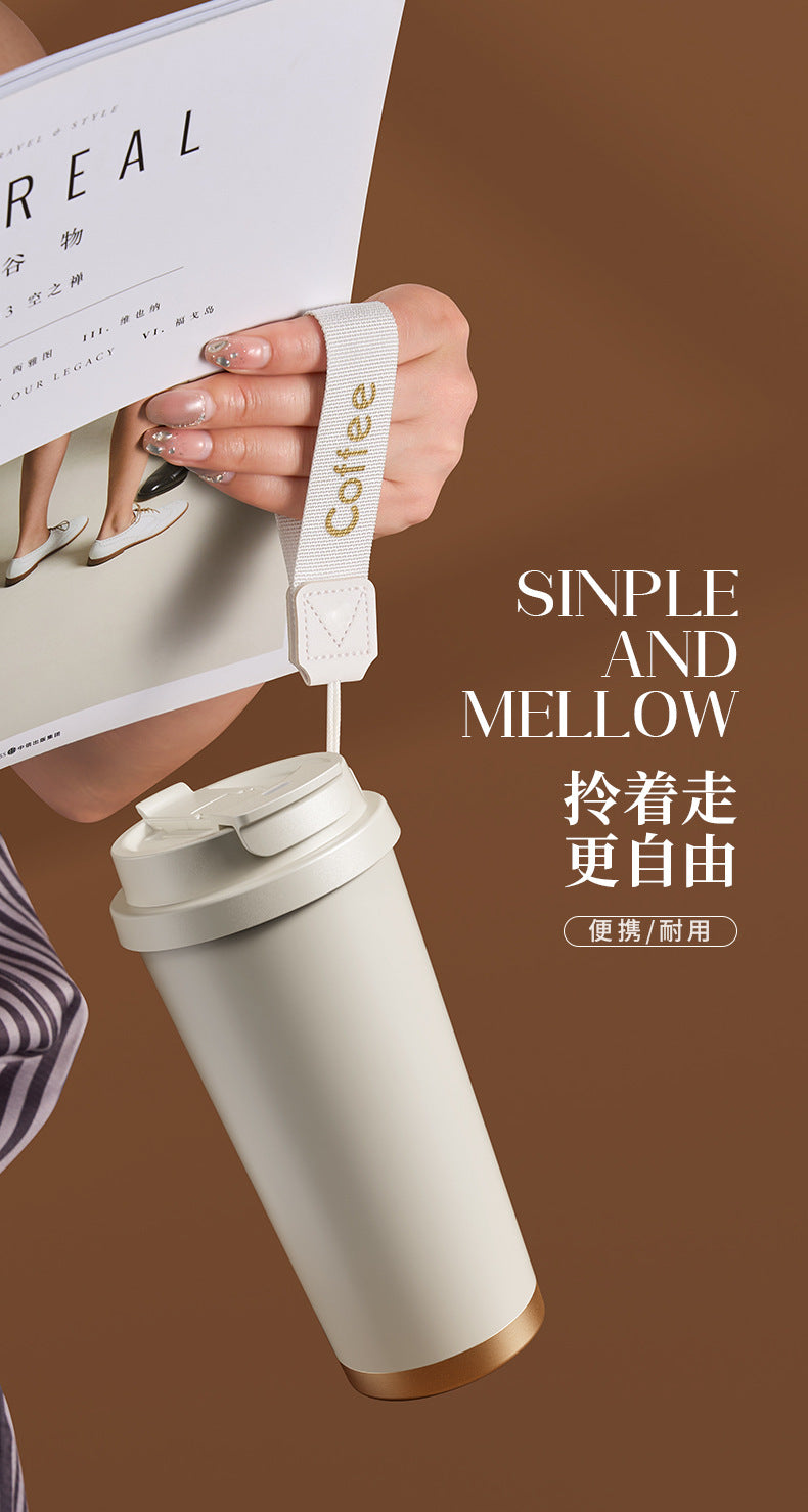 New stainless steel and ceramic coated thermos cups