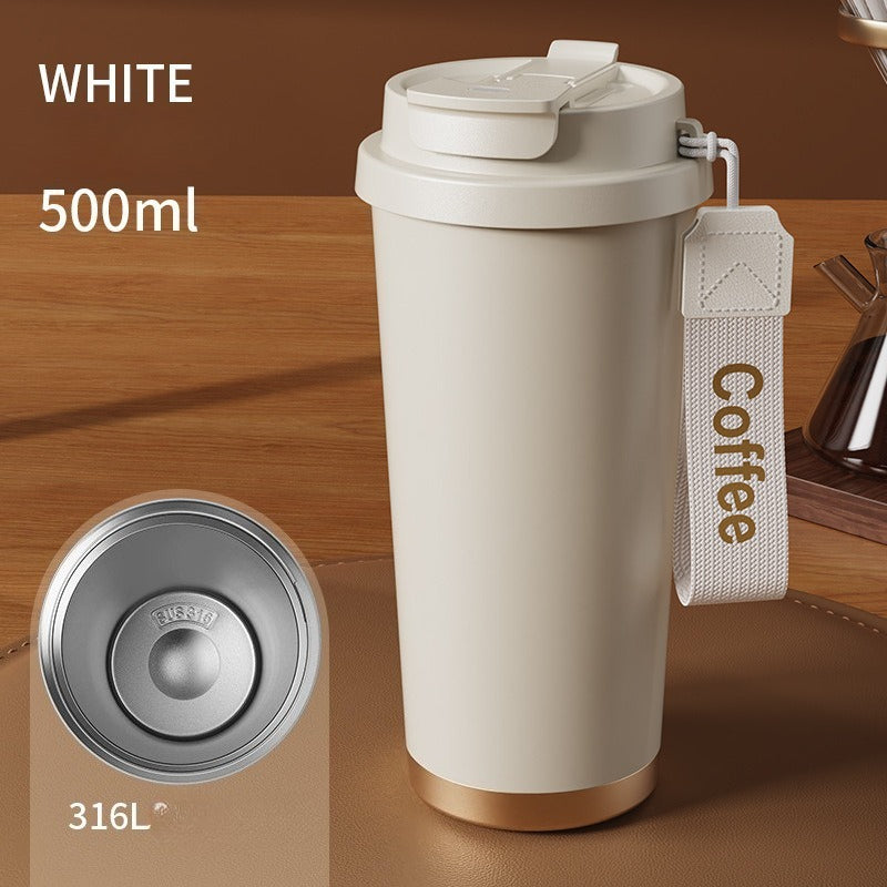 New stainless steel and ceramic coated thermos cups