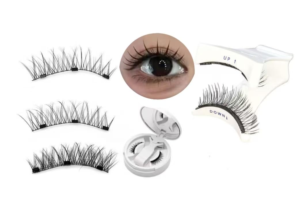Magnetic Eyelash Kit with All-in-One Storage Box