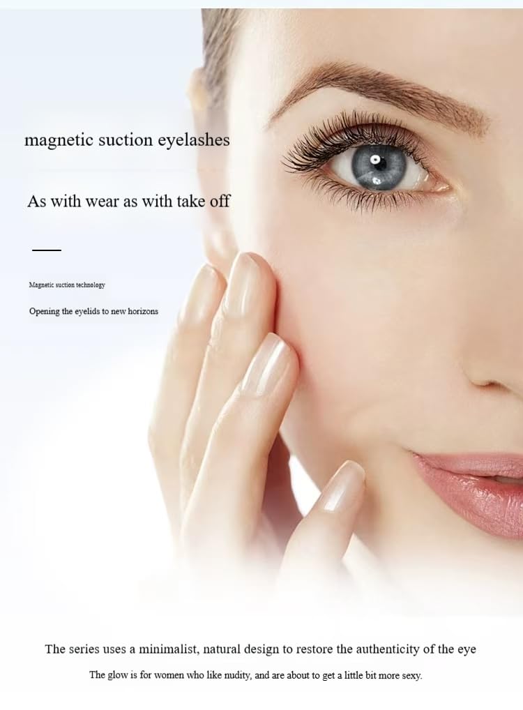 Magnetic Eyelash Kit with All-in-One Storage Box