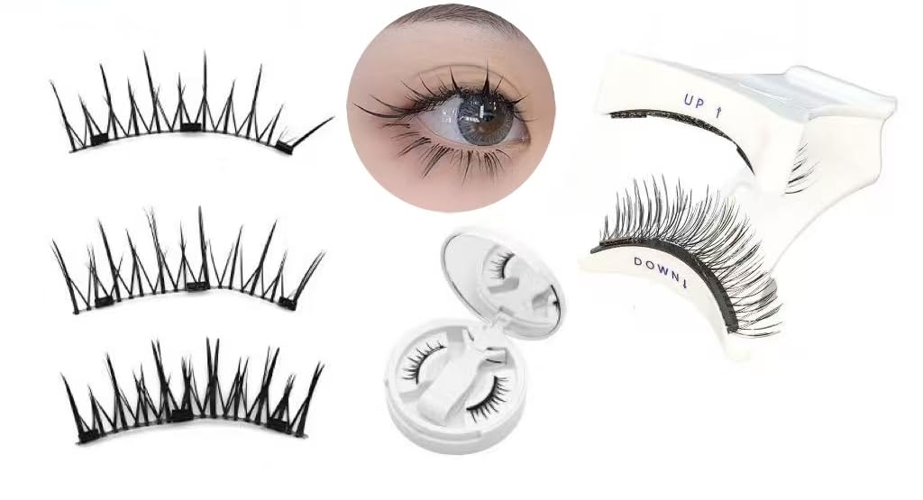 Magnetic Eyelash Kit with All-in-One Storage Box