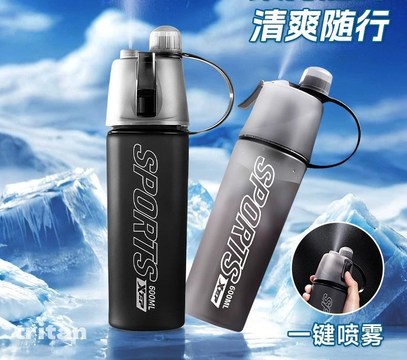 Spray water cup exercise