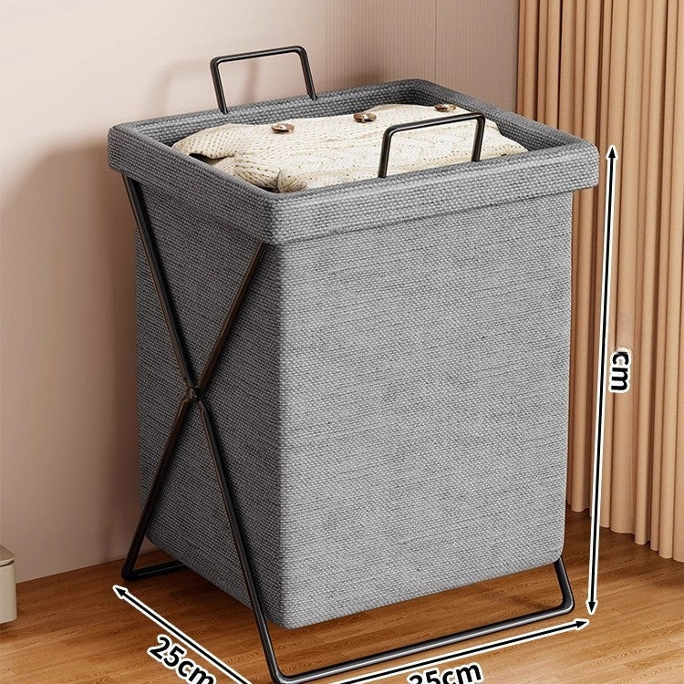 Laundry Basket Foldable Comes with Socks Hanging Basket