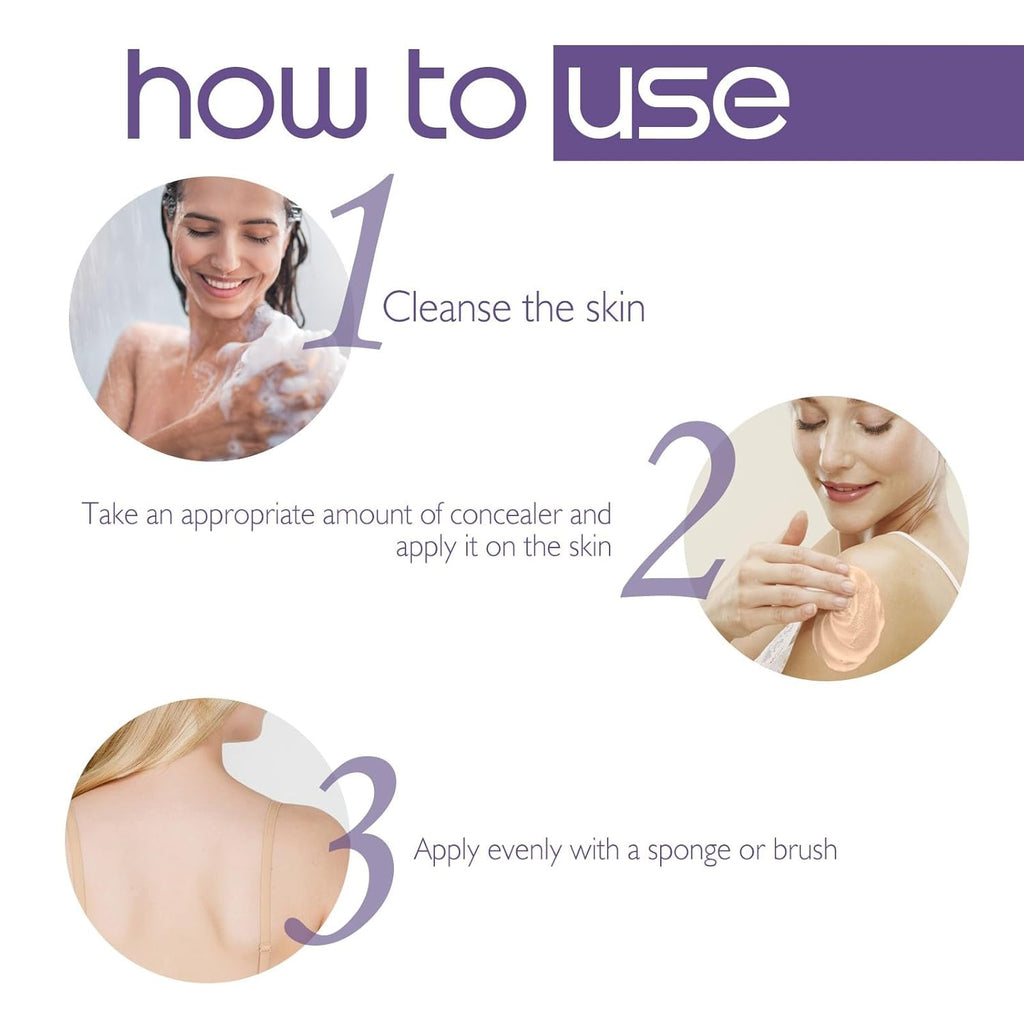 Tattoo cover makeup waterproof, (beige)