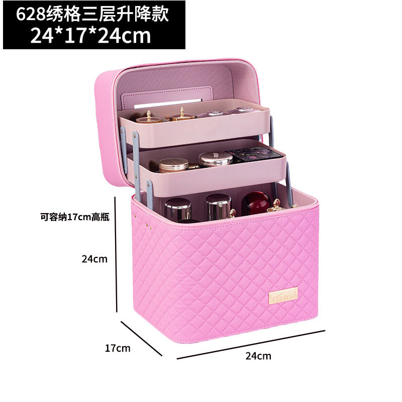 Portable makeup bag