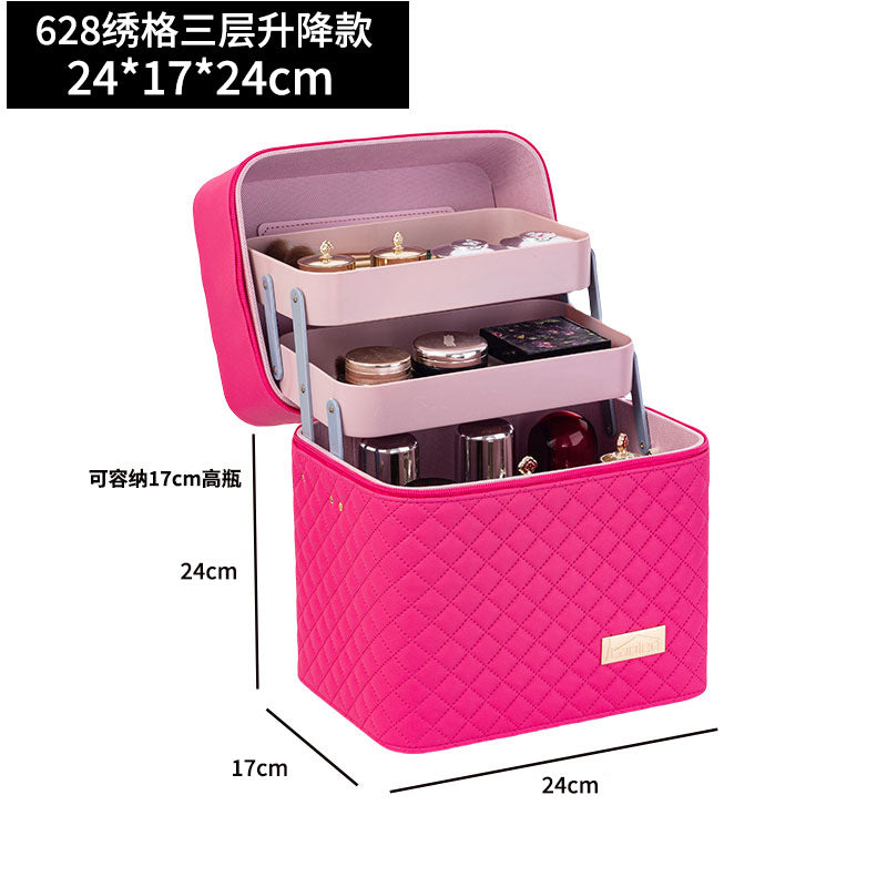 Portable makeup bag