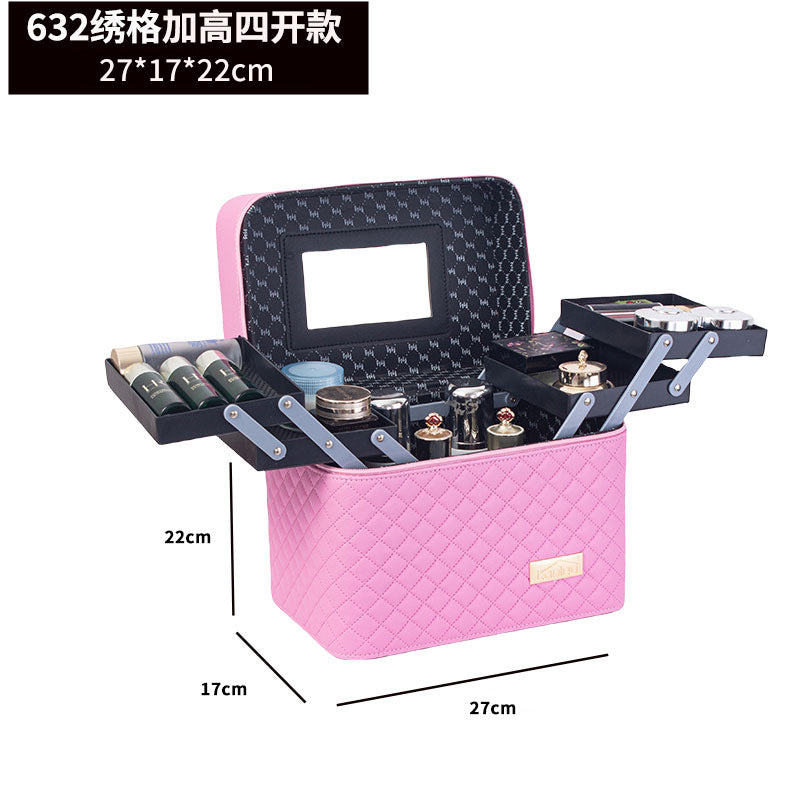 Portable makeup bag