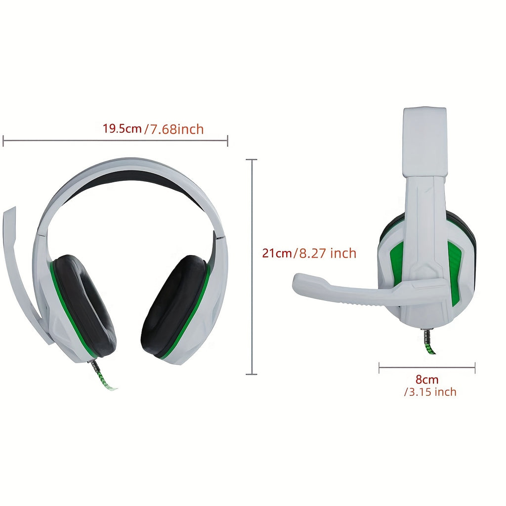 Wired gaming headset microphone