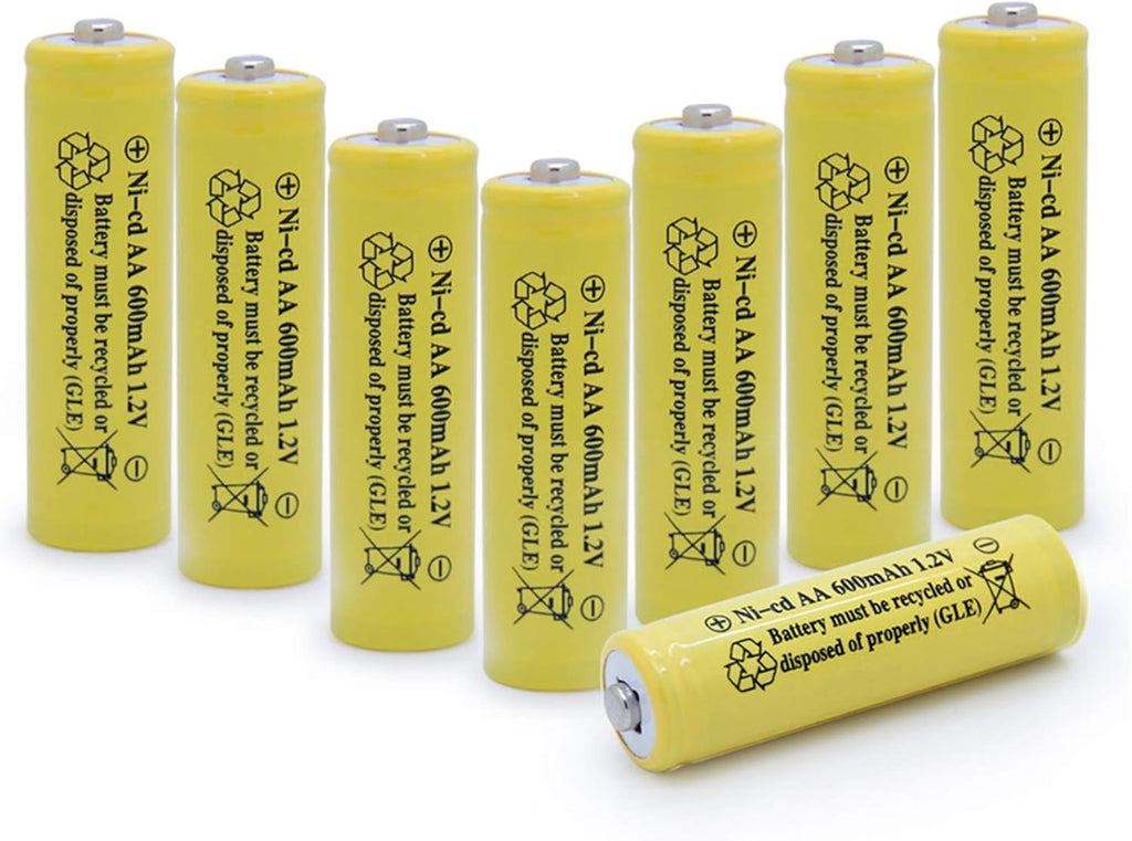 ni-cd aa 600mah 1.2v Rechargeable Battery for Solar