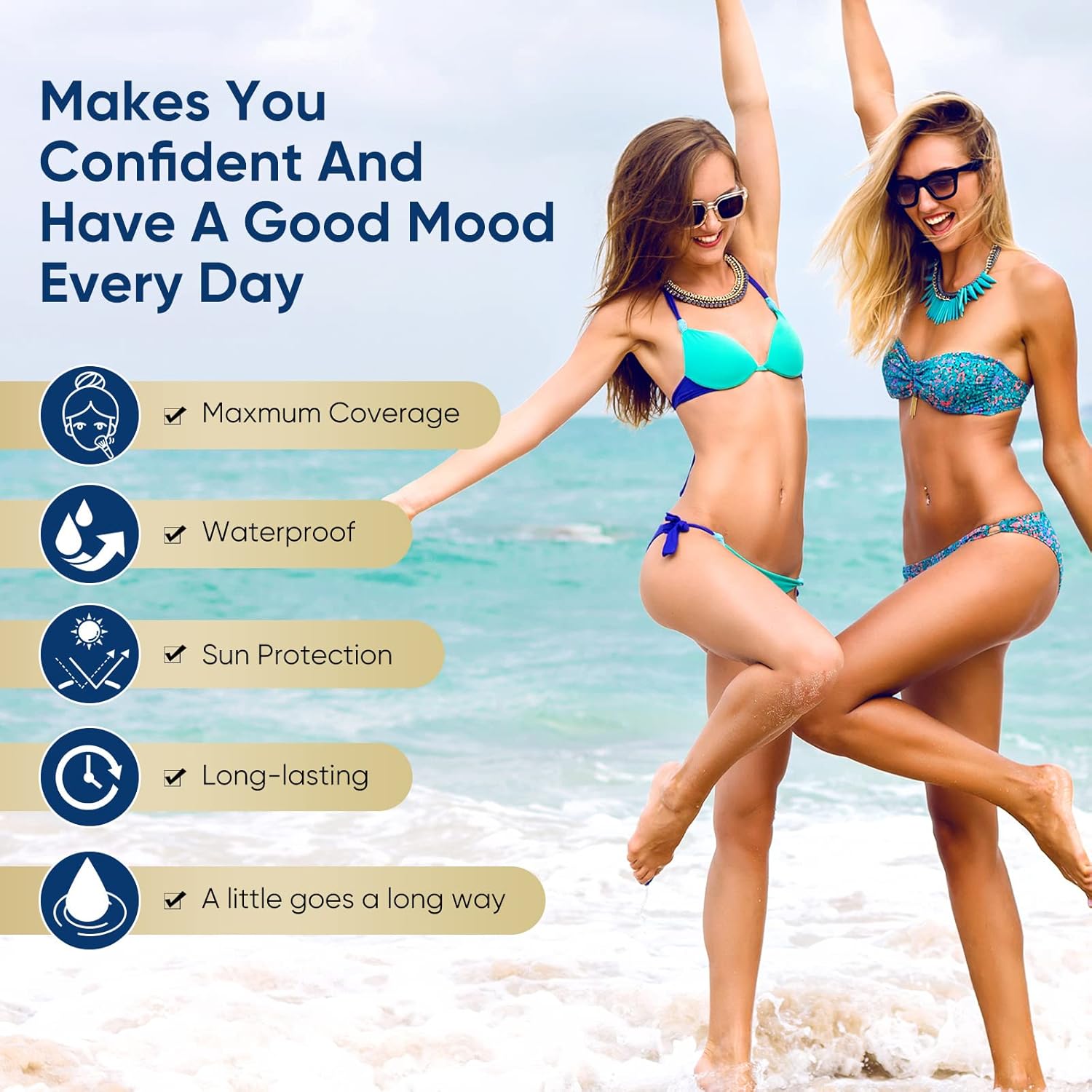 2 Colors Tattoo Cover Up Makeup Waterproof