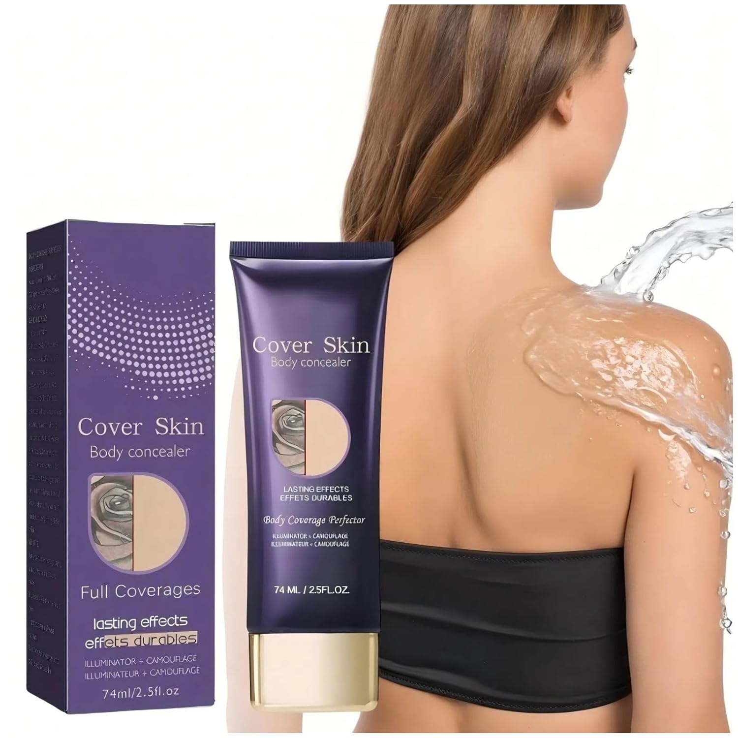 Tattoo cover makeup waterproof, (beige)