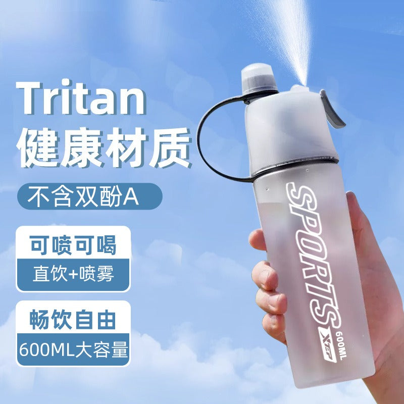 Spray water cup exercise