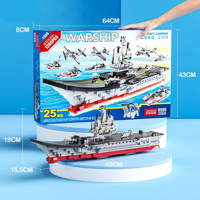 Pirate Ship Battleship Building Blocks