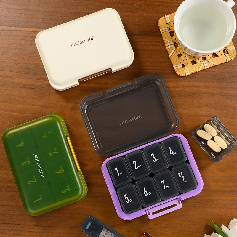 Weekly Pill Box BPA 8 Grid