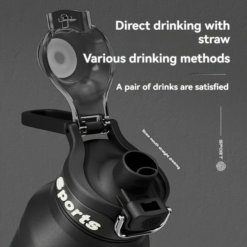 Stainless Steel Insulated Bottle with Handle 700ml