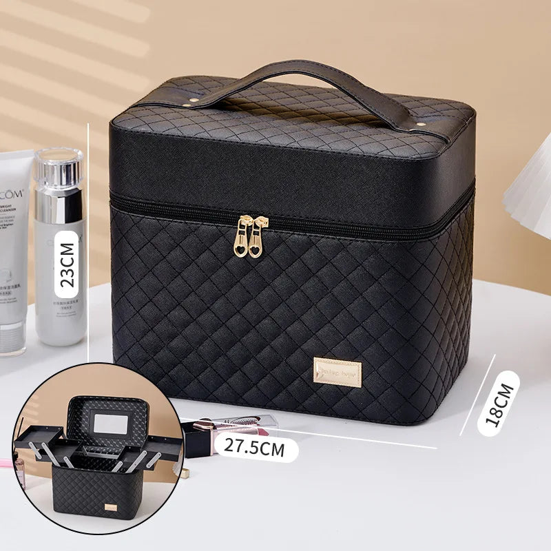 Six-Open Makeup Case  Beauty Tool makeup bag