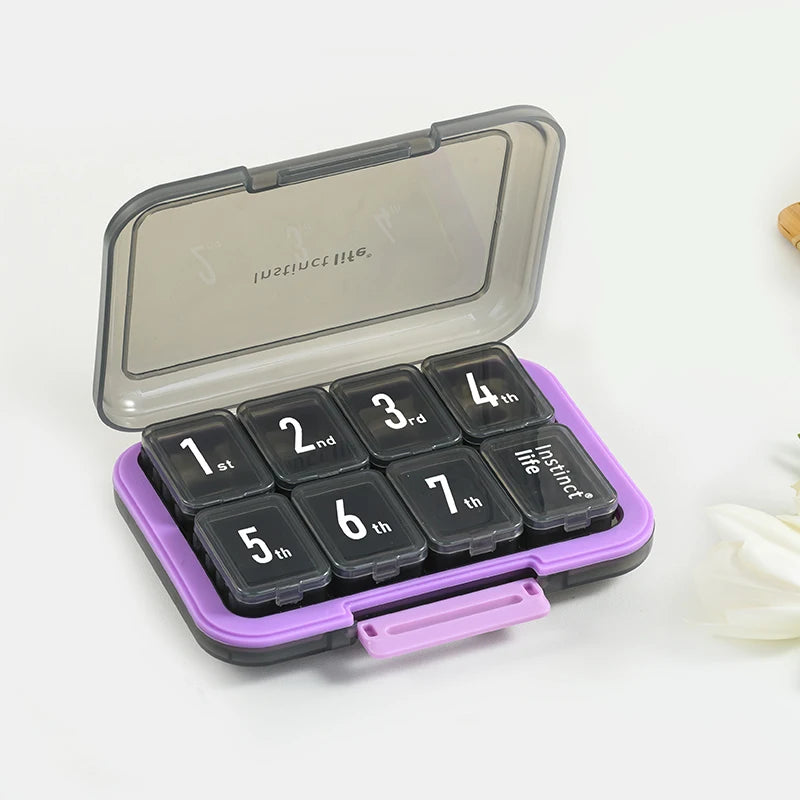 Weekly Pill Box BPA 8 Grid