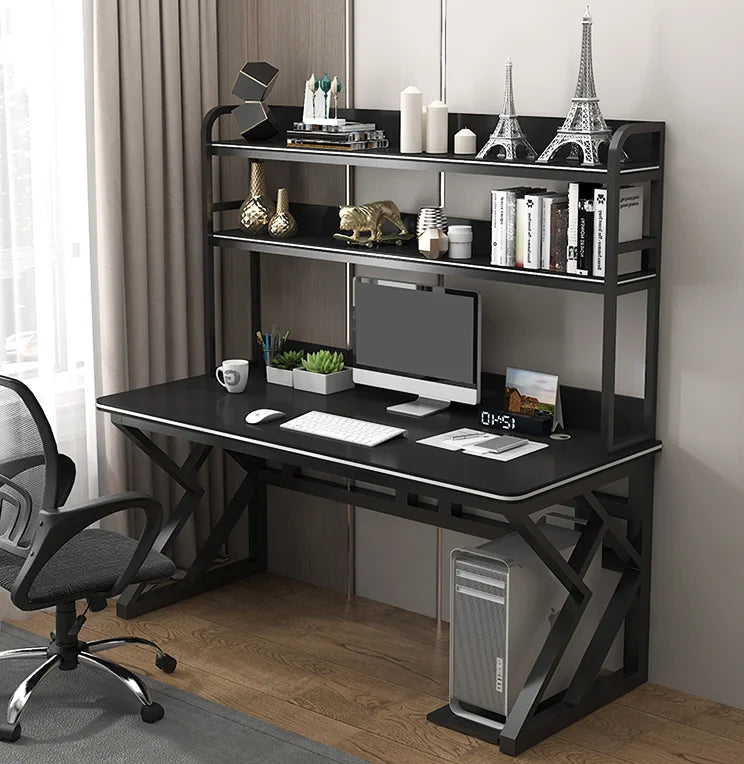 Computer Desk with Desk and Book Shelf