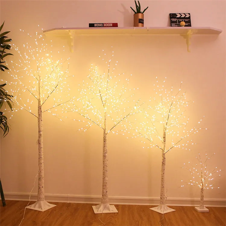 LED Silver Birch Tree Lights