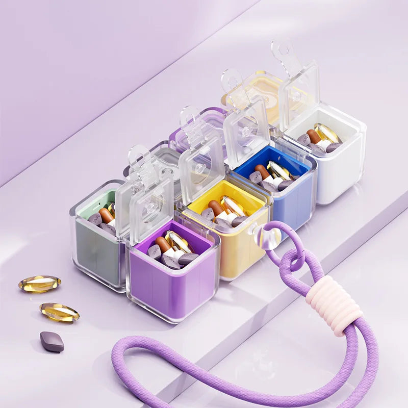 Cube  Pill Case