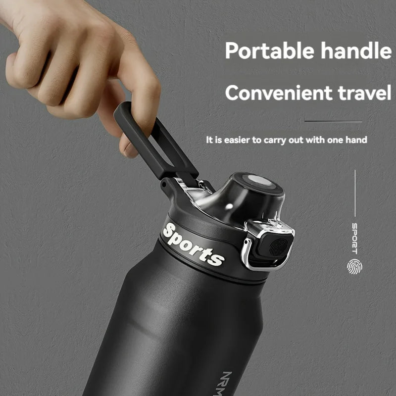 Stainless Steel Insulated Bottle with Handle 700ml