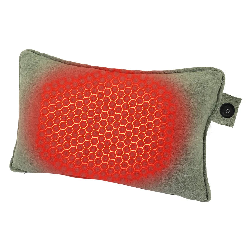 Electric Battery Throw Heated Pillow 23.62*15.75 inches