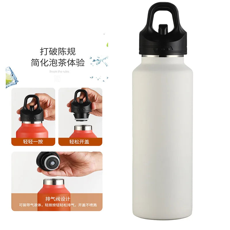 Open-Lid Thermos Cup 316 Stainless Steel  700ml