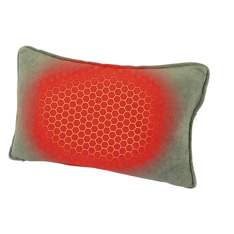 Electric Battery Throw Heated Pillow 23.62*15.75 inches