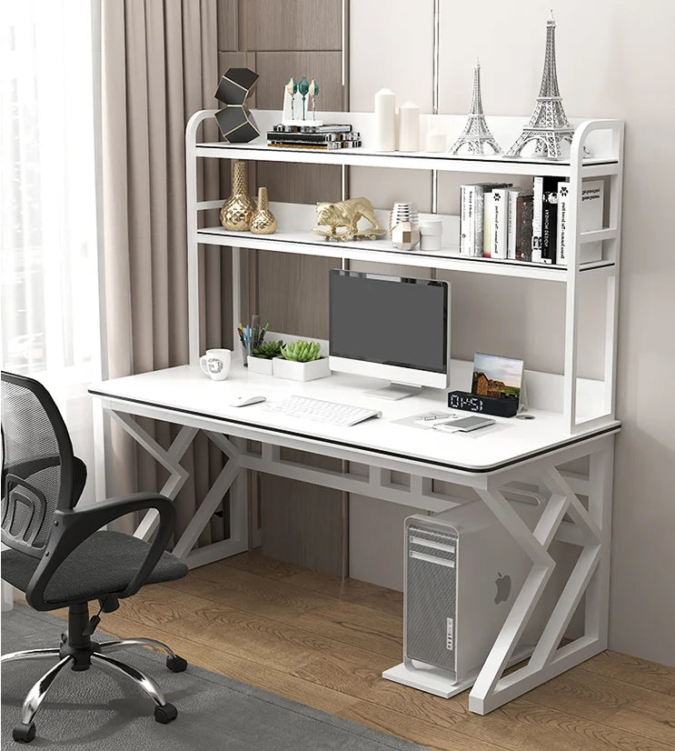 Computer Desk with Desk and Book Shelf
