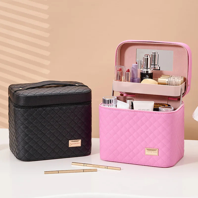 Six-Open Makeup Case  Beauty Tool makeup bag