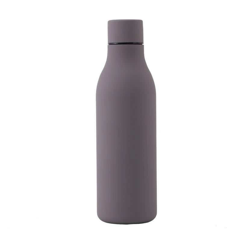 Frosted Soft Touch Insulated Drink Bottle  550ml