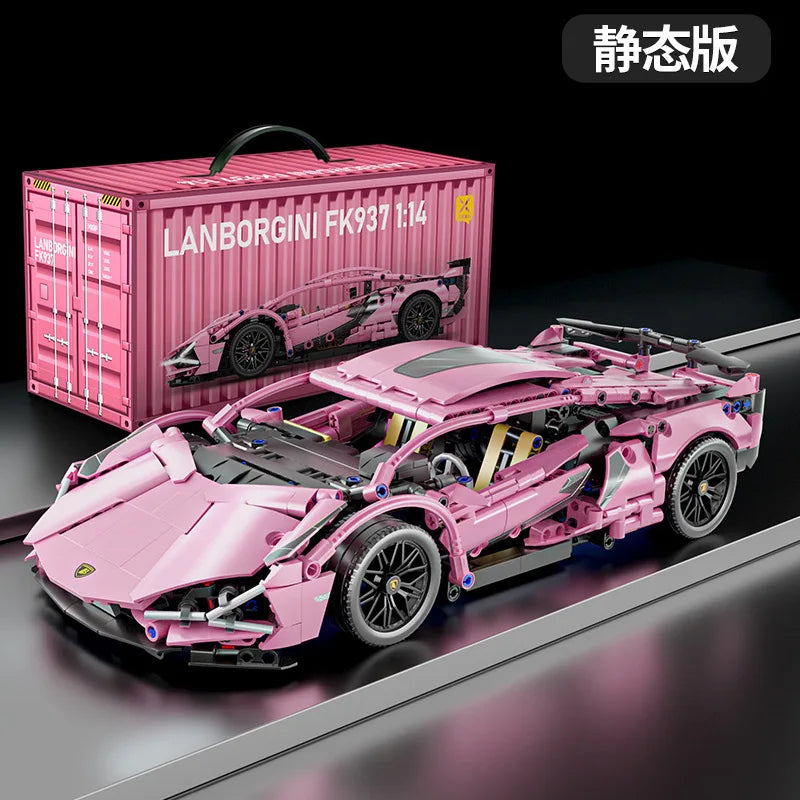 Compatible Building Block Car Assembly Toys for Children