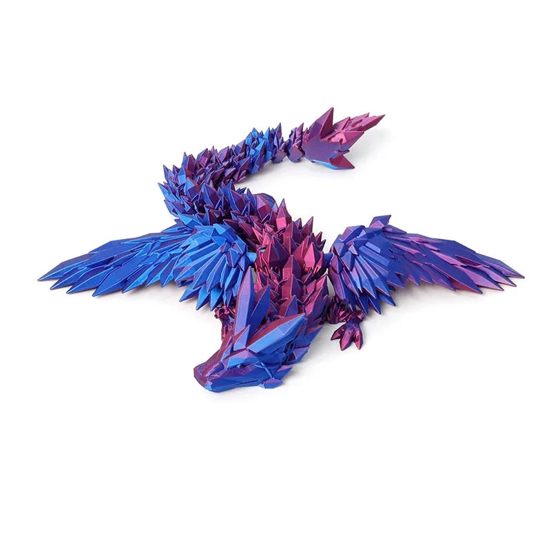 Flying Dragon 3D prints movable joints