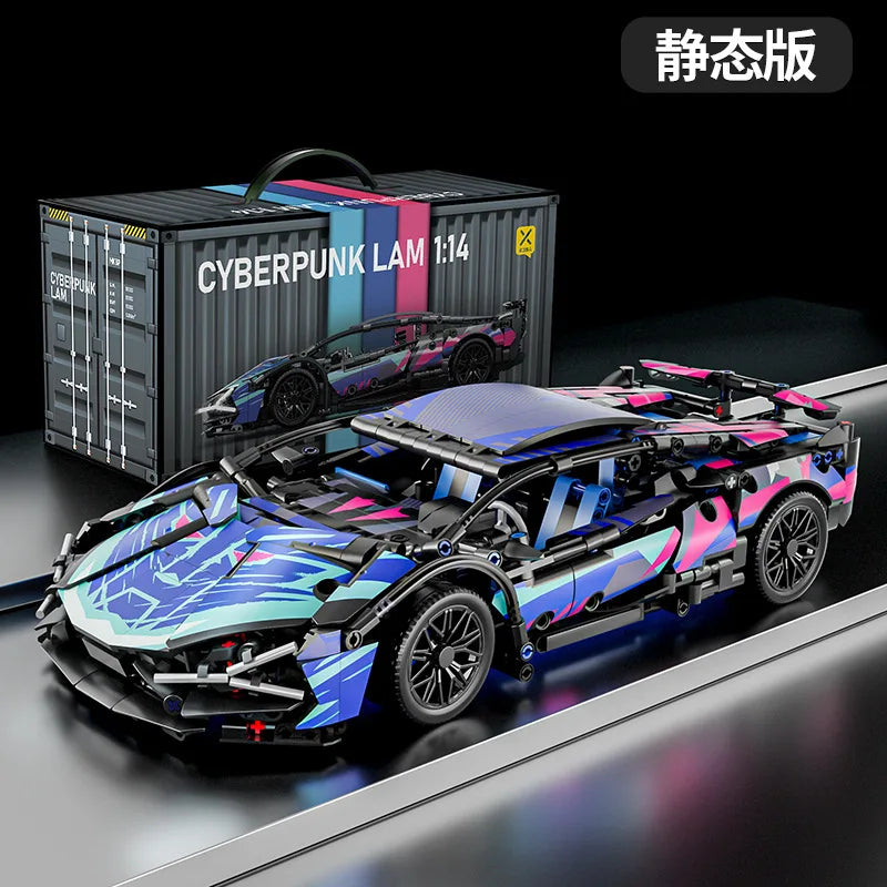 Compatible Building Block Car Assembly Toys for Children