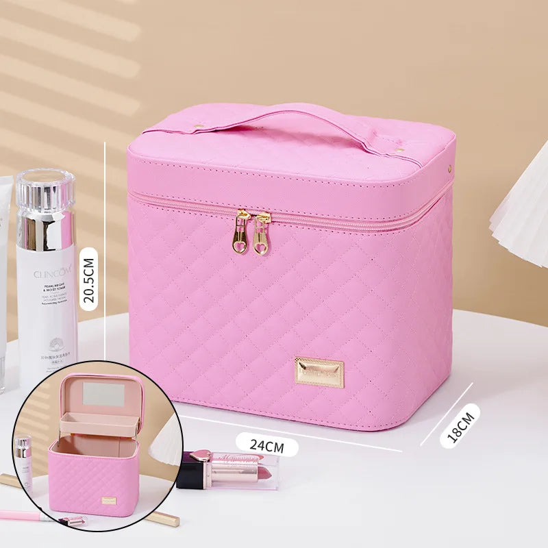 Six-Open Makeup Case  Beauty Tool makeup bag