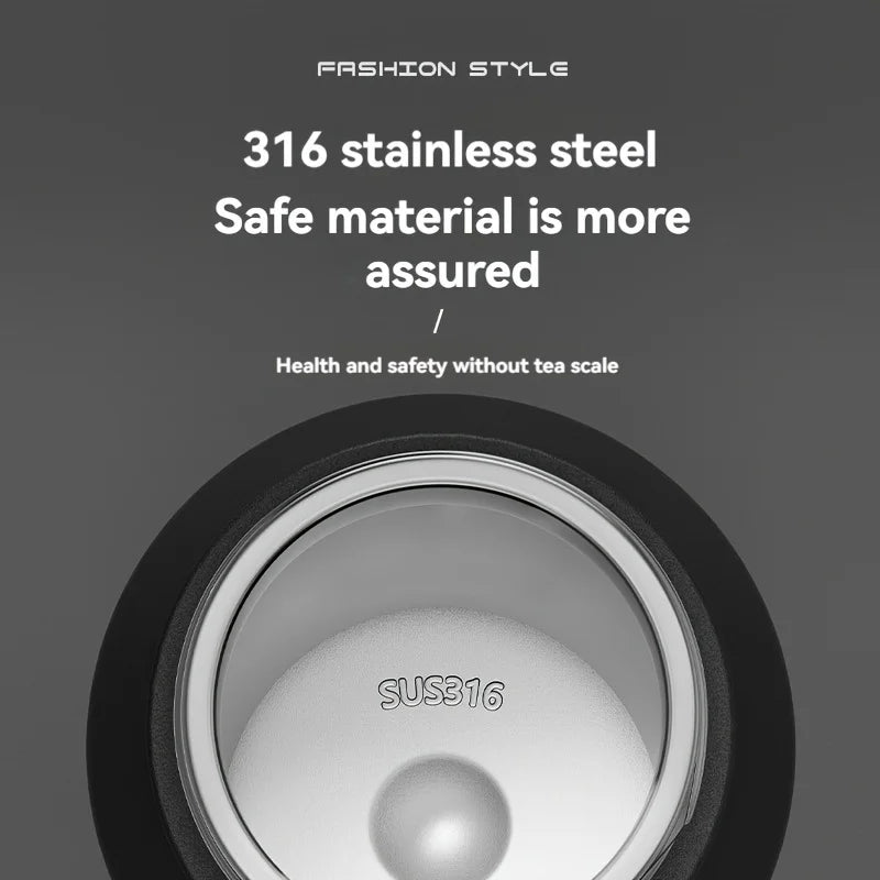 Stainless Steel Insulated Bottle with Handle 700ml