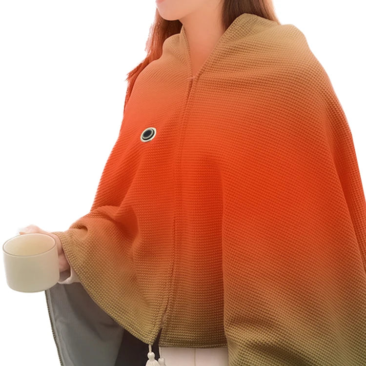 Folding Heated Blanket Shawl Mat Quilt