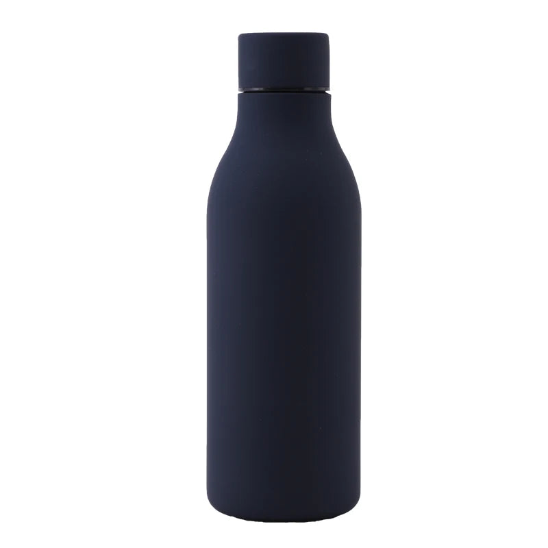 Frosted Soft Touch Insulated Drink Bottle  550ml