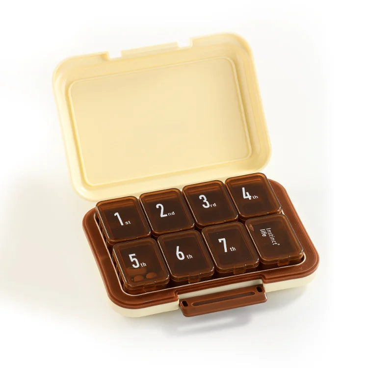 Weekly Pill Box BPA 8 Grid