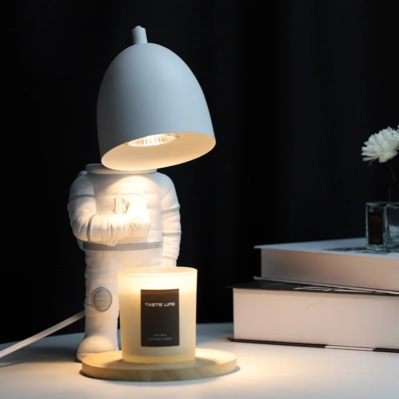Robot Astronaut candle warmer lamp
