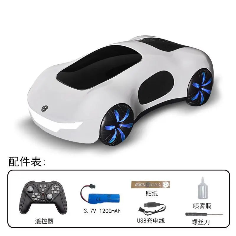 Stunt Car Toys With Spray Light 2.4 G RC