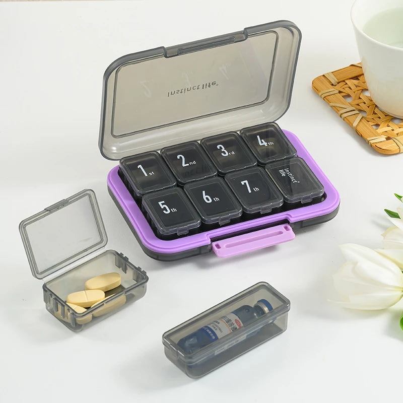 Weekly Pill Box BPA 8 Grid