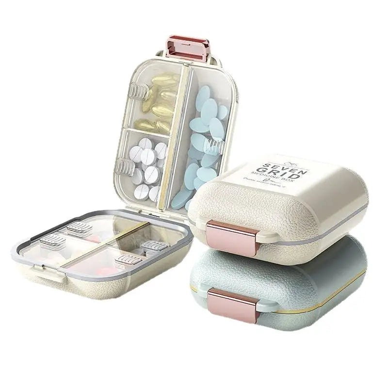 Portable Plastic Pill Box
