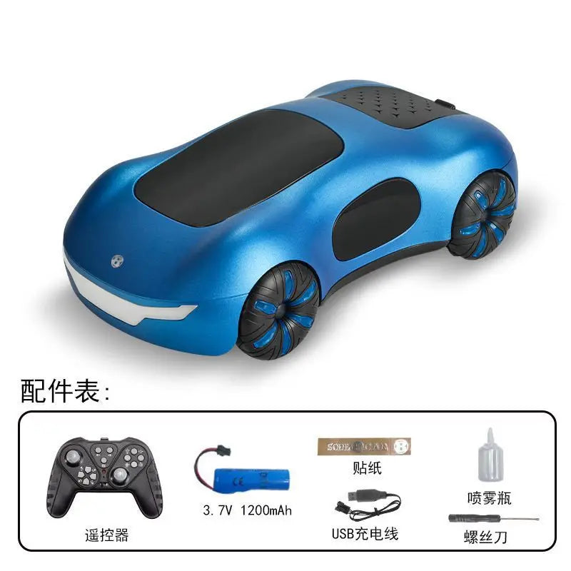 Stunt Car Toys With Spray Light 2.4 G RC